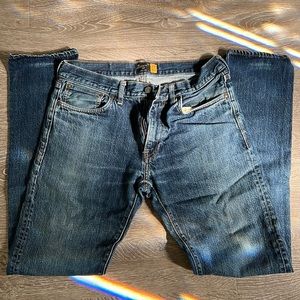 J. Crew Mens 484 Jeans 31x34 Medium Blue Pre-Owned